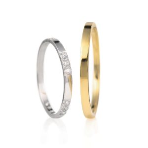 Burme od belog i žutog zlata