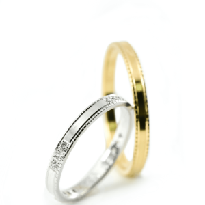 Burme od belog i žutog zlata