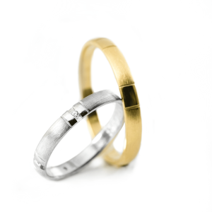 Burme od belog i žutog zlata