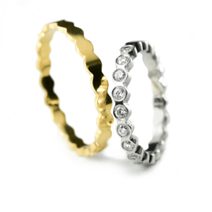 HIT MODEL – Burme od belog i žutog zlata