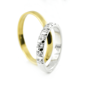 HIT MODEL – Burme od belog i žutog zlata