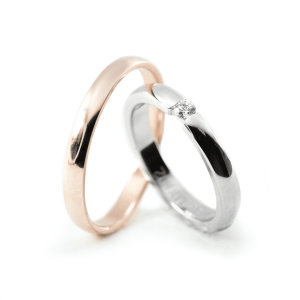 Burme od belog i roze zlata