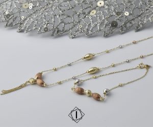 Zlatna ogrlica i narukvica